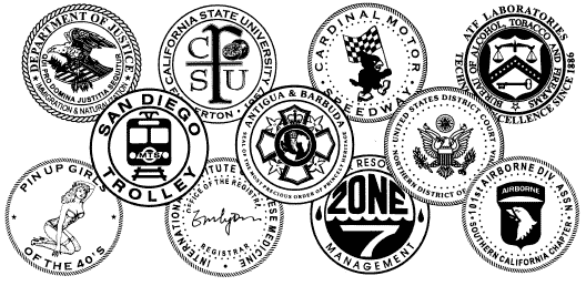 Corporate seals wax seals